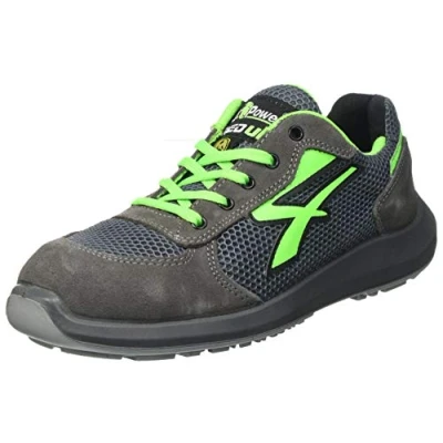 Imagen de U Power RU20026 45, 45 Calzado de Seguridad Gama Red UP Modelo Gemini S1P SRC ESD Talla Unisex Adulto, Negro, EU