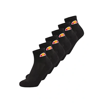 Imagen de Ellesse Rilla Socks Unisex 6 PACK Calcetines, Talla: 36 38, Black