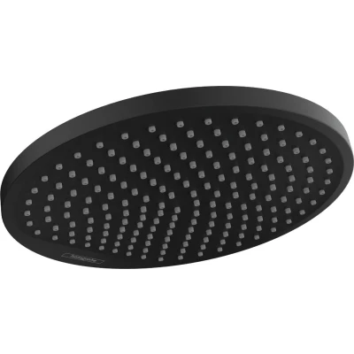Imagen de hansgrohe Crometta S Rociador de ducha 240 1 tipo chorro ahorro agua 9 l/min, negro mate, 26724670