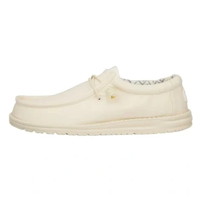 Imagen de Hey Dude Wally Canvas Mocasines, Hombre, Talla: 42, Stone Zapatos