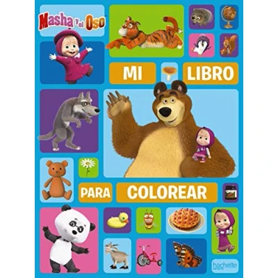 Imagen de MASHA Y EL Oso. Mi libro para colorear (Hachette INFANTIL OSO Colorear)