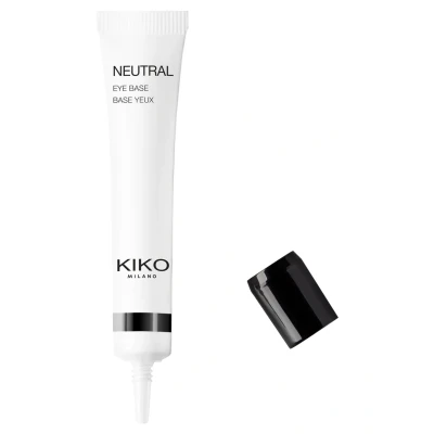 Imagen de KIKO Milano Neutral Eye Base, Base Neutralizante Y Fijadora Para Ojos, Prolonga La Duración De Las Sombras Ojos