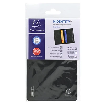 Imagen de Exacompta RFID Hidentity Funda de protección doble