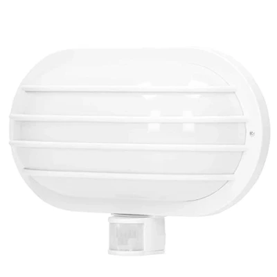 Imagen de Virone LASO Luz con Sensor de Movimiento 180 para Jardín 60W IP44 (sin Bombilla Incluida) (Blanco)