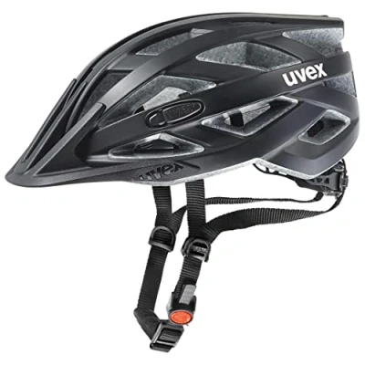 Imagen de uvex i vo cc, casco todoterreno ligero unisex, ajuste de talla individualizado, luz LED opcional, black matt, 56 60 cm