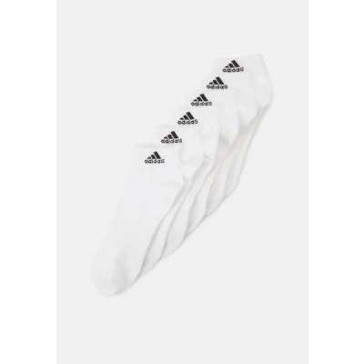 Imagen de adidas Performance Ankle Unisex 6 PACK Calcetines de deporte, Talla: 43 45, White/black