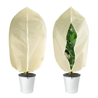Imagen de GIONAR 3 Piezas Funda para Plantas, Cubiertas de protección contra Heladas Plantas Invierno, Bolsas Vegetal Proteger Las 100 x 80cm
