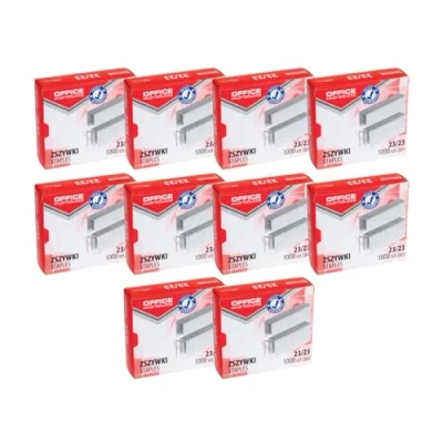 Imagen de Office Products 18072389 19 Grapas (23/23, 10.000 unidades, 10 x 1000 unidades), color plateado