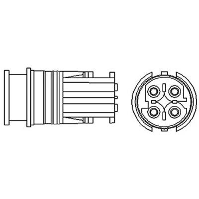Imagen de MAGNETI MARELLI 466016355060 Sonda lambda térmico 4 MERCEDES BENZ: Clase C Berlina, CLK Coupé, Coupé