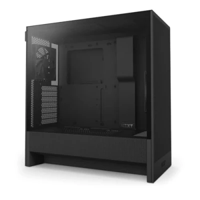 Imagen de NZXT H5 Flow Carcasa compacta ATX Mid Tower para PC Gaming Alto Flujo de Aire 2 Ventiladores 120 mm incluidos Soporte radiador Frontal 360 y Superior 240 Negro
