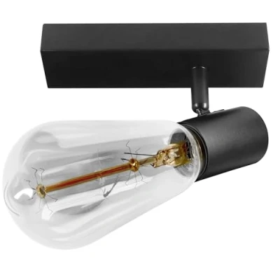 Imagen de Miratic Lampara Techo 60W Aplique Pared Interior Lamparas de Luminaria y IP20 Diseño Elegante Moderno Color Blanco Bombilla no Incluida