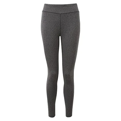 Imagen de Dare2B Influential Mallas Deportivas, Tejido Ligero De Secado Rápido, Costuras Planas, Gran Elasticidad Trousers, Mujer, Charcoal Grey, 16