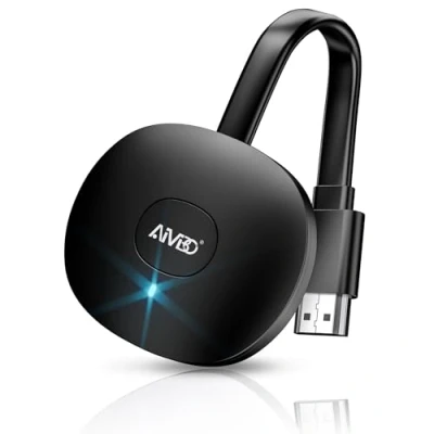 Imagen de Wireless HDMI Dongle, 4K Adattatore Senza Fili, Streaming Video Dongle Wi Fi DongleTV Adapter per Phone/Pad/OS/Android/Windows/PC su HD TV/Monitor/Proiettore/Mac, Supporto Miracast Airplay DLNA