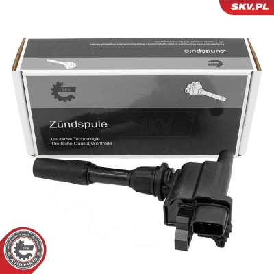 Imagen de ESEN SKV 03SKV363 Bobina de encendido 3polos 12V rectangular