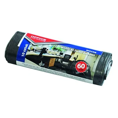 Imagen de Office Products 22021222 05 Bolsas de Basura (60 L, 10 Unidades, LDPE)