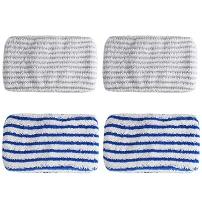 Imagen de 4 paños de microfibra repuesto diseñados para Rowenta Clean &amp; Steam ZR005801, ZR005804, ZR850002