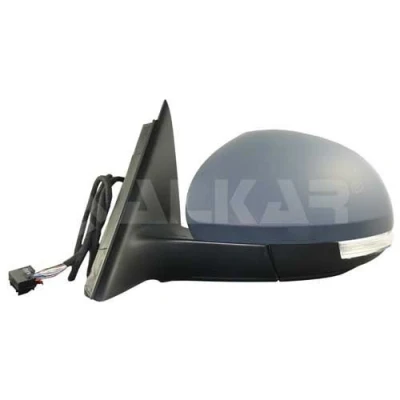 Imagen de Espejo retrovisor Alkar 6139611 izquierda imprimado eléctrico calefactable, convexo para vehíc. con volante a la SKODA: Yeti