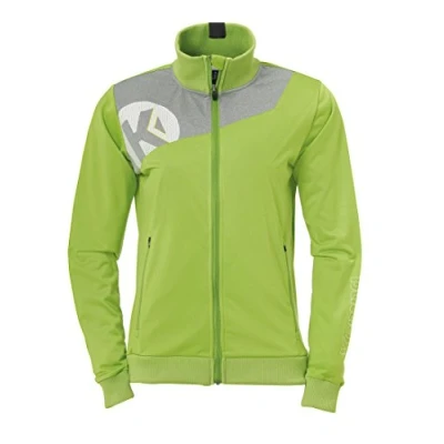Imagen de Kempa Core 2.0 Poly Chaqueta, Mujer, Verde Esperanza/Gris Oscuro, M