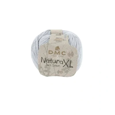 Imagen de DMC Natura XL Ovillo para tricot y ganchillo 100% algodón Ideal decoración, complementos prendas de vestir 100g 75m 23 colores