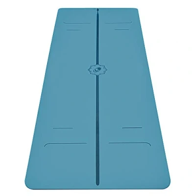 Imagen de Liforme Esterilla Yoga Antideslizante Evolve Mejor Colchoneta De del Mundo con Sistema Alineación Original y Patentado Mat Ecológica Respetuosa El Medio Ambiente