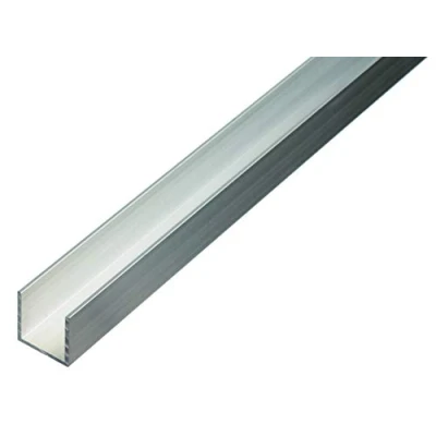 Imagen de Alberts 474409 Perfil en U, Aluminio, natural, 1000 x 20 10 mm