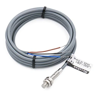 Imagen de Heschen M5 Interruptor de sensor proximidad inductivo Tipo escudo LJ5A3 1 Z/BY Detector mm 10 30VDC 150mA PNP Normalmente abierto (NO) 3 cables