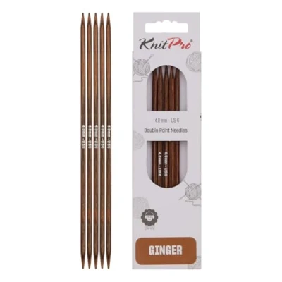 Imagen de KnitPro Alfileres para Tej, Madera, Colores Variados, 4,00 mm, 5