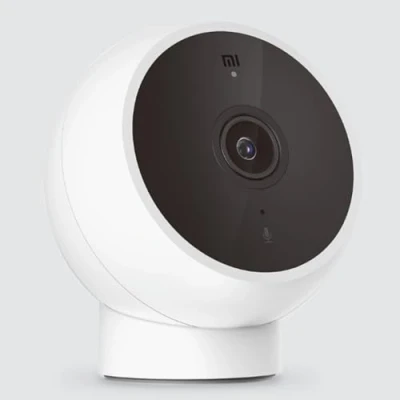 Imagen de Xiaomi Mi Camera 2K Magnetic Mount Cámara de vigilancia Interior con WiFi 180º Seguridad Resolución para Detección del Movimiento y Visión Nocturna