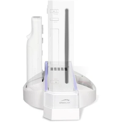 Imagen de Speedlink Base De Carga, Color Azul SL3404SWT (Nintendo Wii)