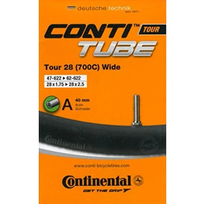 Imagen de Continental Tour Tubes Piezas de Bicicleta, Unisex Adult, Other, [47 622 &gt;62 622]