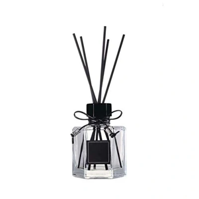 Imagen de 1 difusor de cristal transparente 150ml aromaterapia fragancia accesorios para uso DIY repuesto conjuntos varillas aceites esenciales decor manualidades