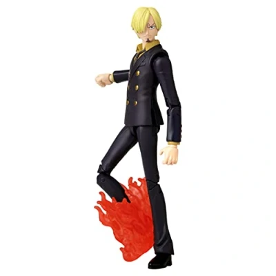 Imagen de BANDAI One Piece Anime Heroes Figura de Acción Sanji 17cm 36933 Multicolor Figuras articuladas ¡Prepárate para la Aventura con Las Piece!.