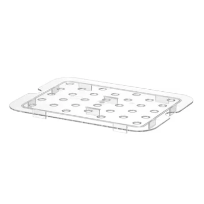 Imagen de HENDI Bandeja de goteo PC GN 1/2 Transparente 325x265 mm