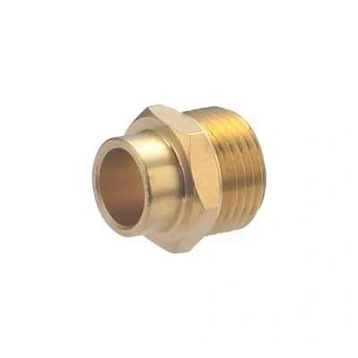 Imagen de Manguito soldar roscar Ø10 Macho 3/8 QUICK PLOMBERIE