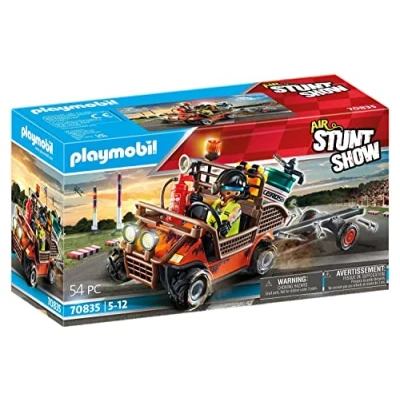 Imagen de PLAYMOBIL Air Stuntshow 70835 Servicio de Reparación móvil, Coche Juguete con mecánico, Juguetes para niños a Partir 5 años