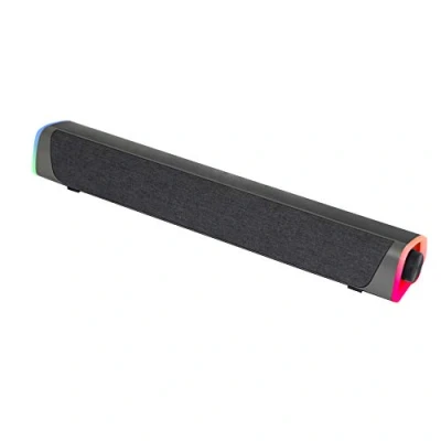 Imagen de Barra de sonido Woxter Big Bass 320, Con cable, Sin subwoofer, 20 W, LED, USB, Negro