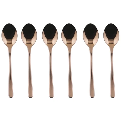 Imagen de Sambonet Coffee Spoons Taste Copper 6 Piece