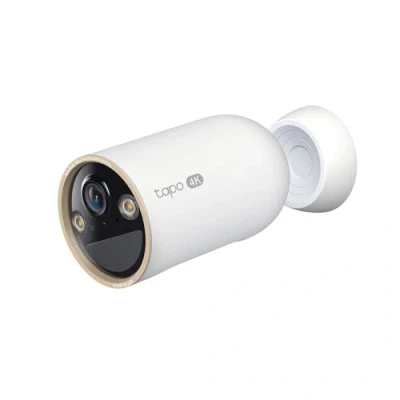 Imagen de TP Link Tapo C460, 4K 8MP, cámara de Seguridad para Exteriores con WiFi Doble Banda, detección IA Gratuita, Persona, Mascota y vehículo, visión Nocturna a Color Starlight, IP66 Resistente la
