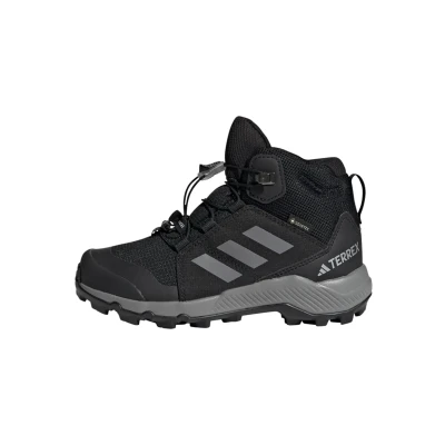 Imagen de adidas Performance Terrex MID GTX Unisex Zapatillas de senderismo para niños, Talla: 33, core black grey three Fibra sintética/tela
