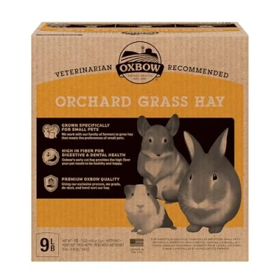 Imagen de Orchard Grass Petlife Oxbow Heno para mascotas pequeñas, 4,05 kg