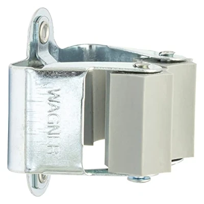 Imagen de WAGNER Gancho de Herramientas, Soporte para Pared 52 x 38 mm, Acero Galvanizado, Abrazadera Plástico Herramientas 3 cm Diámetro, Capacidad Carga hasta 2 kg 15204501