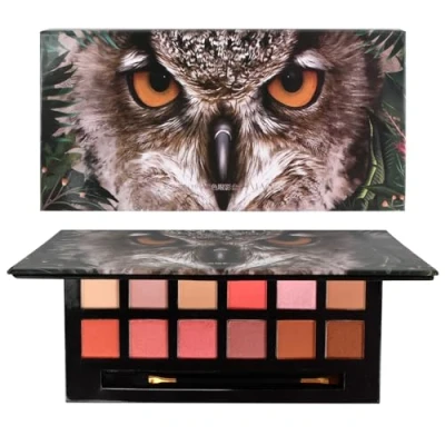 Imagen de Dokeno 12 Colores Eyeshadow Palette,Sombra de Ojos Brillantes y Mate,Sombras ultra pigmentada Larga duración,Maquillaje Paleta Sombra Ojos,Paleta Maquillaje nude,para Crea