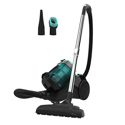 Imagen de Cecotec Aspirador sin Bolsas Potente de Trineo Conga Rockstar Multicyclonic. 800 W, Multiciclónico, Capacidad 2,5 L, Filtro Alta Eficiencia, Tubo Telescópico Metálico, Accesorios