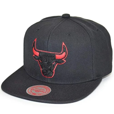 Imagen de Mitchell &amp; Ness Hombres Gorras Snapback Solid Teams Siren Chicago Bulls