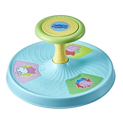Imagen de Playskool Peppa Pig gira de Playskool, juguete actividad para dar vueltas con música niños a partir 18 meses, Exclusivo en Amazon