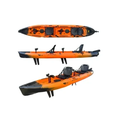 Imagen de Long Wave Kayak Desmontable Samoa Propel Tandem Naranja Camo