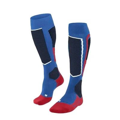 Imagen de FALKE SK2 Intermediate Vegan M KH hilo funcional lyocell calida gruesa 1 par, Calcetines de esquí Hombre, Azul (Olympic 6940), 39 41