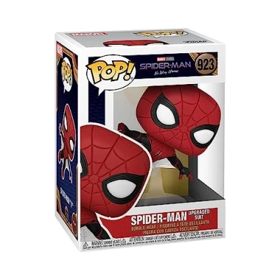 Imagen de Funko Pop! Marvel: Spider Man (Upgraded Suit) Figura de Vinilo Coleccionable Idea Regalo Mercancia Oficial Juguetes para Niños y Adultos