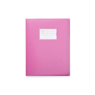Imagen de Arpan Carpeta de presentación A4 con 104 bolsillos, 208 lados, cubierta flexible, color rosa