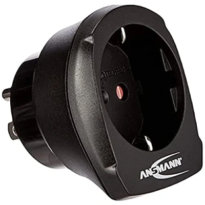 Imagen de Ansmann 1250 0002 EU to US travelplug, Adaptador para Viajes a USA, EE.UU. (Clase de protección 1, 2)